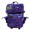 Mochila táctica morada multicolor 25 litros L313
