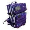 Mochila táctica morada multicolor 25 litros L313 - Imagen 3