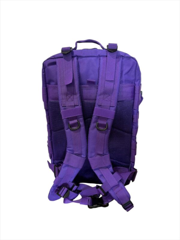 Mochila táctica Morada 45 Litros. L208 - Imagen 3